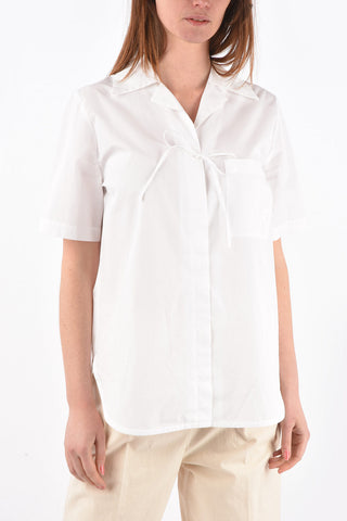 Embroidered Breast-pocket HAWAIIAN Shirt