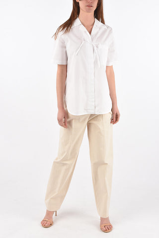 Embroidered Breast-pocket HAWAIIAN Shirt