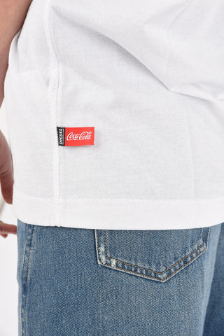 COCA COLA t-shirt girocollo CC-T-DIEGO con stampa sul dietro