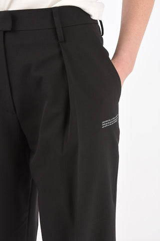 mis waist formal straight leg pants