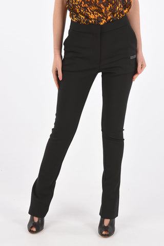 4 pockets tailored straight leg pants