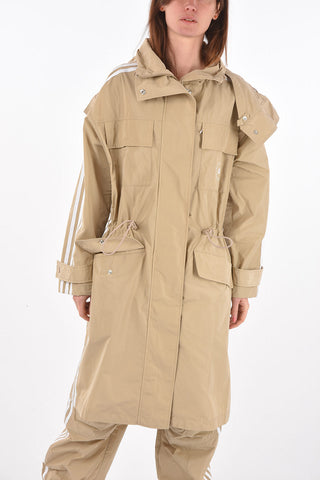 ADIDAS BY STELLA McCARTNEY Hooded Nylon Trench