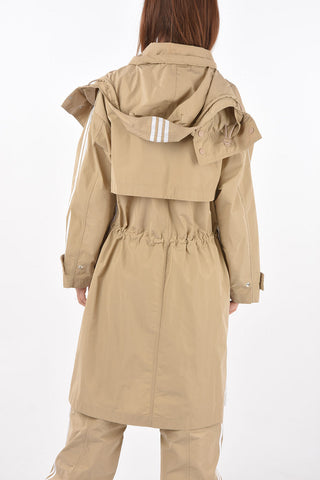 ADIDAS BY STELLA McCARTNEY Hooded Nylon Trench