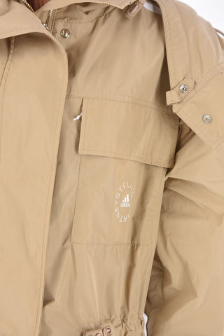 ADIDAS BY STELLA McCARTNEY Hooded Nylon Trench