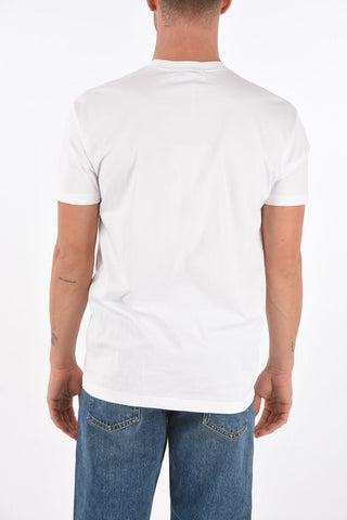 Crewneck T-shirt with Embroidery