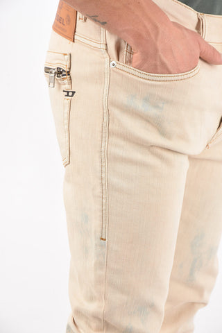 15cm acid wash D-AMNY-BK-SP2 skinny fit jeans L.32 