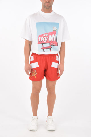 Printed Shorts IMPERIAL SPORTS with Waist Drawstring