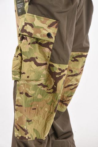 camouflage oversized cargo pants