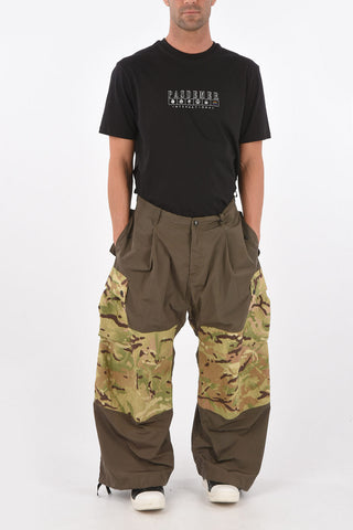 camouflage oversized cargo pants