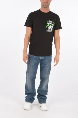 Printed Crewneck T-shirt with Logo