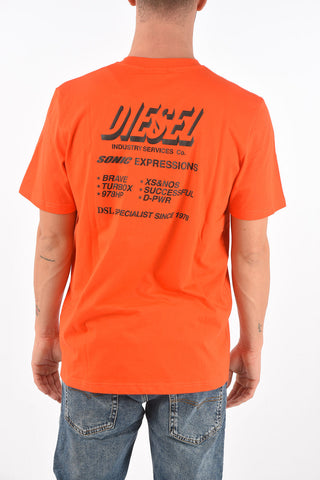 printed back T-JUST-A33 crew-neck t-shirt