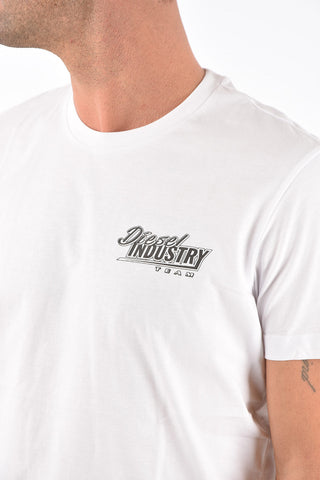 back printed T-DIEGOS-K42 crew-neck t-shirt