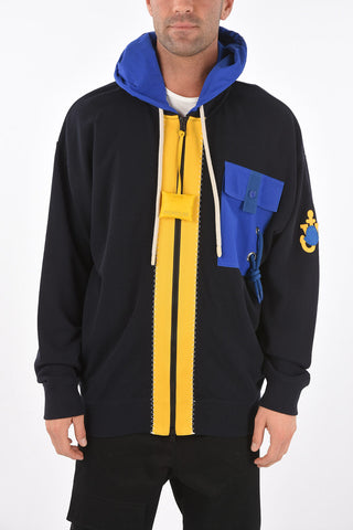 Color block hoodie