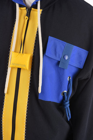 Color block hoodie