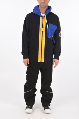 Color block hoodie