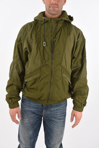 nylon 2 pockets J-PACKAR jacket with hood