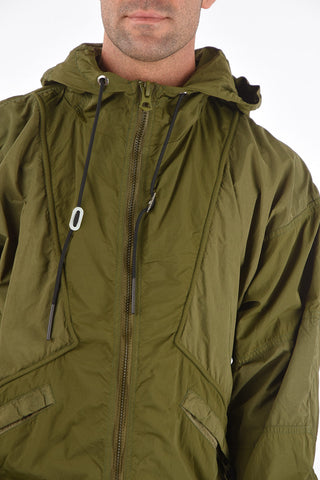 nylon 2 pockets J-PACKAR jacket with hood