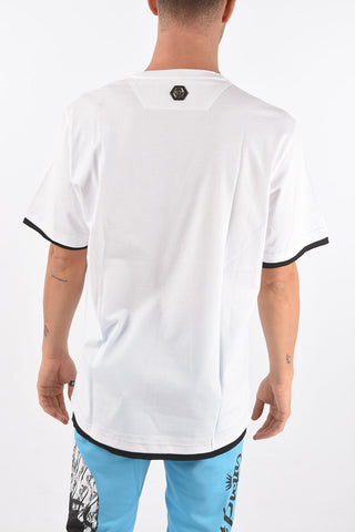 GOLD CUT Crew Neck STATEMENT Cotton T-Shirt