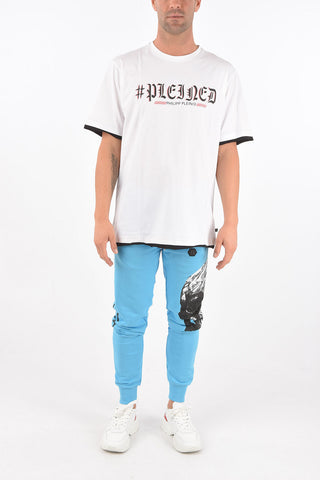 GOLD CUT Crew Neck STATEMENT Cotton T-Shirt