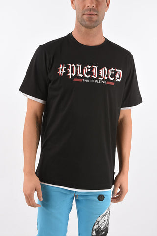 GOLD CUT T-Shirt Girocollo STATEMENT in Cotone