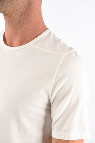 Crewneck T-shirt LEVEL TEE with Logo Patch