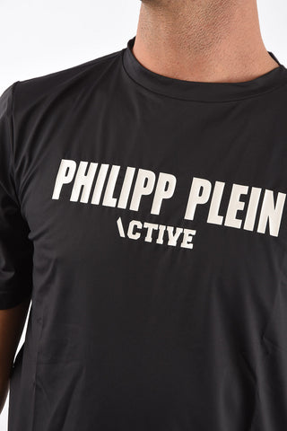 Crew Neck ACTIVE Printed T-Shirt
