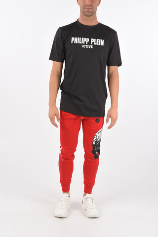 Crew Neck ACTIVE Printed T-Shirt