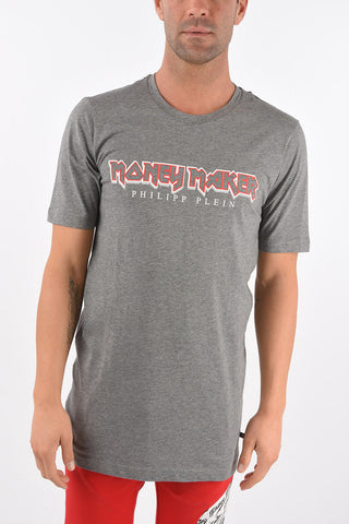 T-Shirt Girocollo MONEYMAKER in Cotone