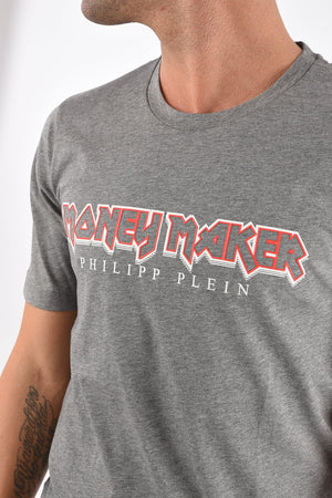T-Shirt Girocollo MONEYMAKER in Cotone