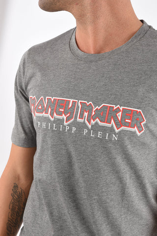 T-Shirt Girocollo MONEYMAKER in Cotone