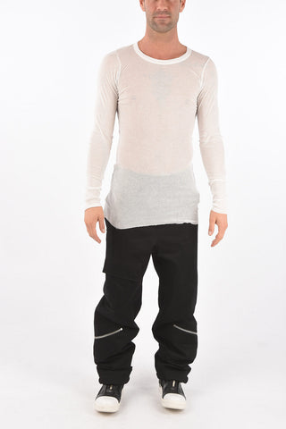 Stretchy RIB long sleeve t--shirt