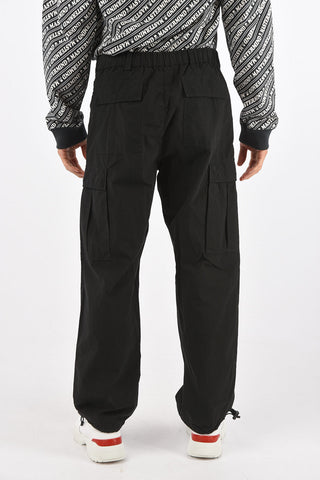 Cargo Trousers CARRIER with Drawstrings at Waistband and Ankles 20cm