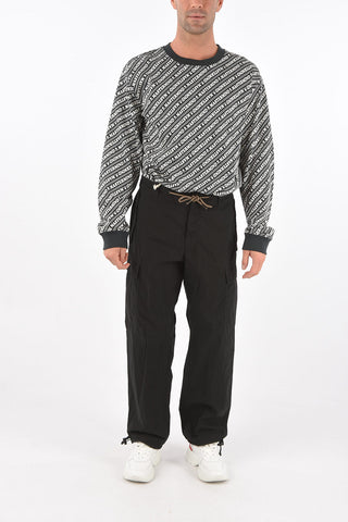 Cargo Trousers CARRIER with Drawstrings at Waistband and Ankles 20cm