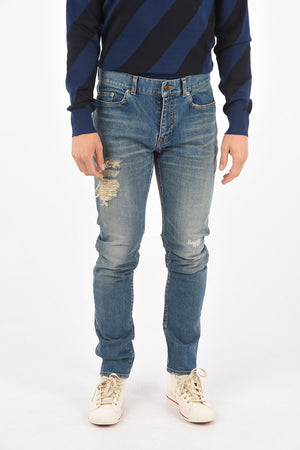 5 Pocket Distressed Denims