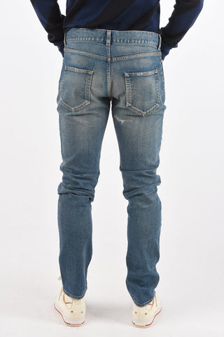 Jeans 5 Tasche in Denim Distressed