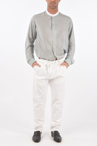 Pantaloni chino slim fit con coulisse
