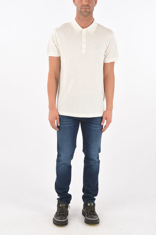 piquè cotton T-WEET-E1 4 buttons polo shirt