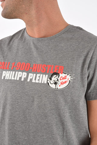 PLATINUM CUT Crew Neck CALL NOW Cotton T-Shirt