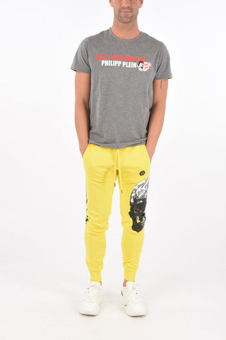PLATINUM CUT Crew Neck CALL NOW Cotton T-Shirt