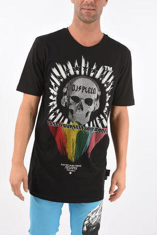 Crew Neck LOSE YOURSELF AND DANCE Strass T-Shirt