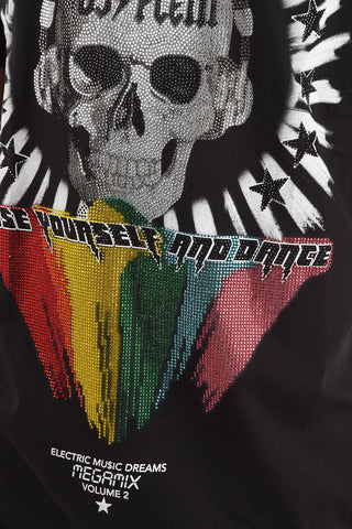 Crew Neck LOSE YOURSELF AND DANCE Strass T-Shirt