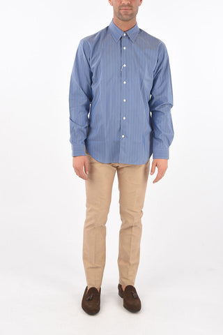Printstriped silk blend DAN shirt