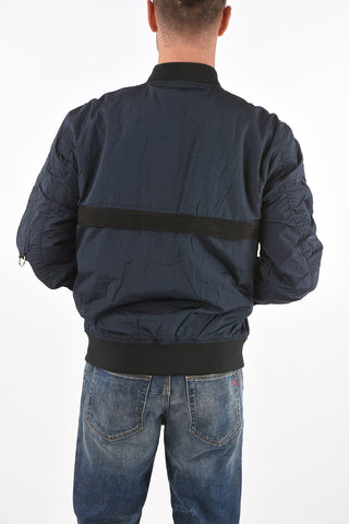 nylon J-DUST-KA bomber with zip closure