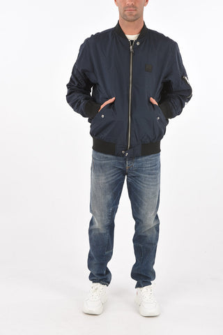 nylon J-DUST-KA bomber with zip closure
