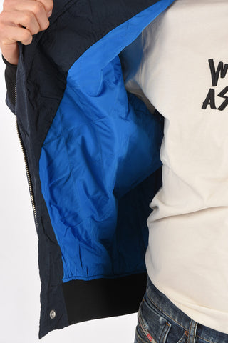nylon J-DUST-KA bomber with zip closure