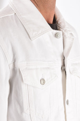 giubbotto NHILL-C1 in denim con taschini
