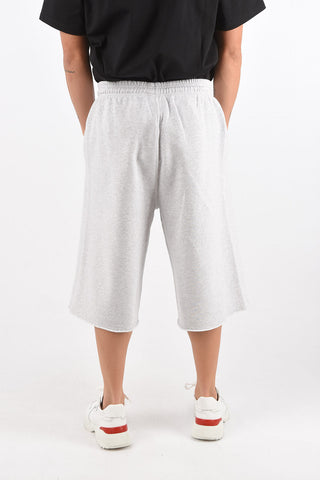 Raw-cut Edged Jersey Shorts