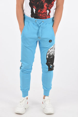 Joggers ALLOVER SKULL in Jesrey