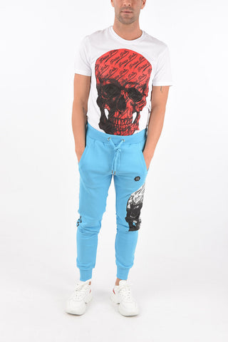 Joggers ALLOVER SKULL in Jesrey
