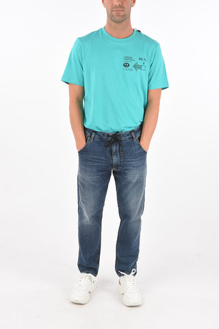17cm Drawstring Waist Tapered Fit KROOLEY-Y-NE Jogg Jeans L32